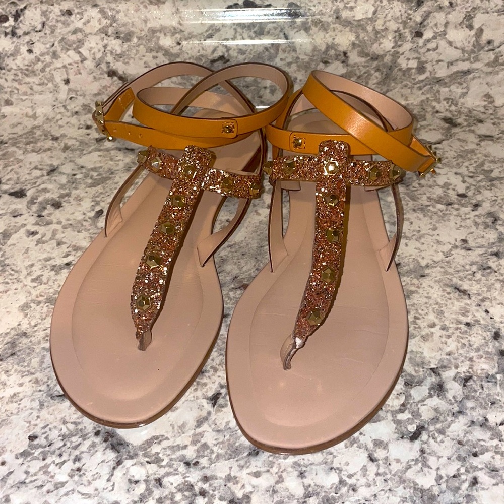 Italian leather sandal size 39